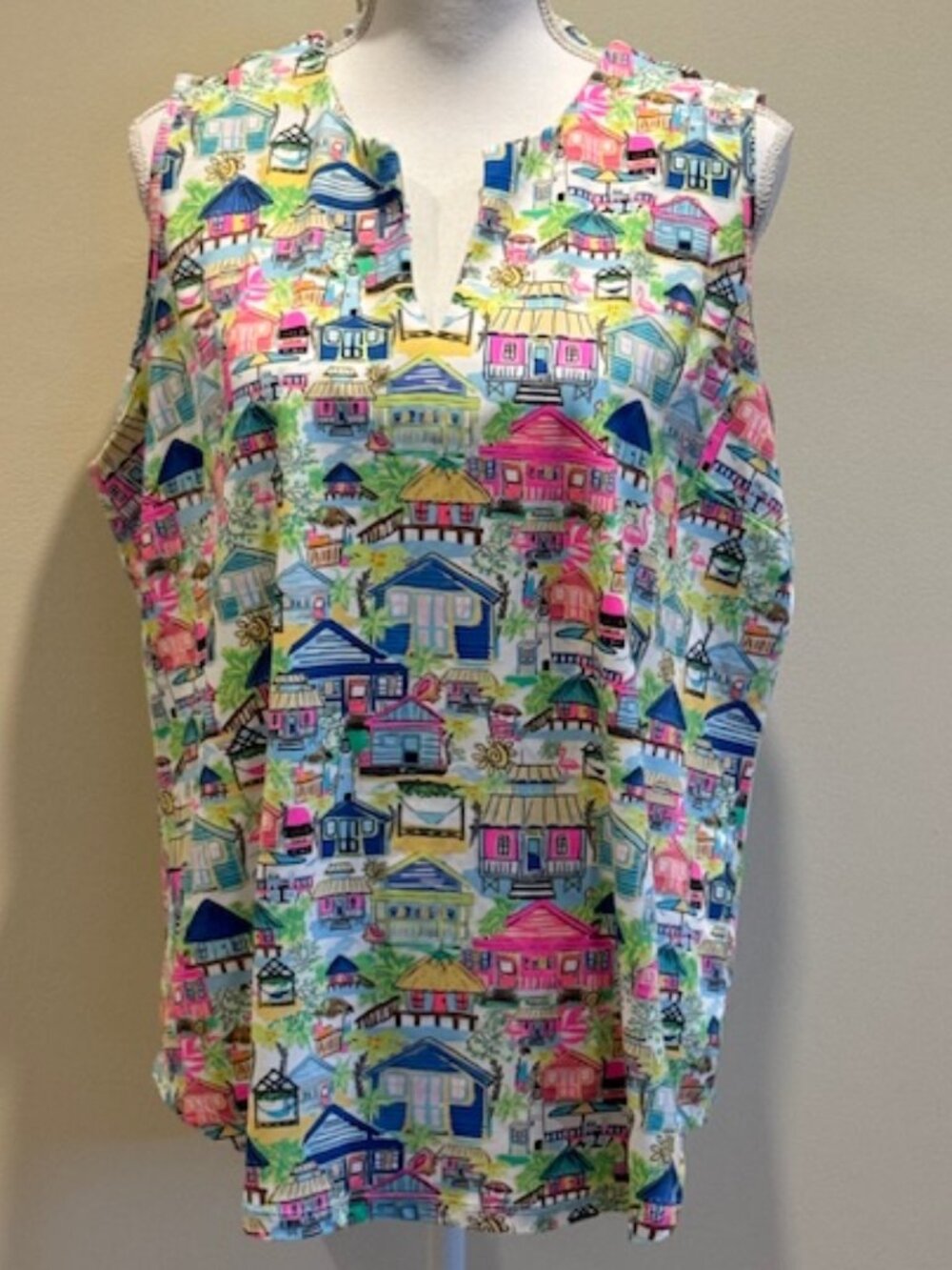 Lulu-B Sleeveless Top Sz XL